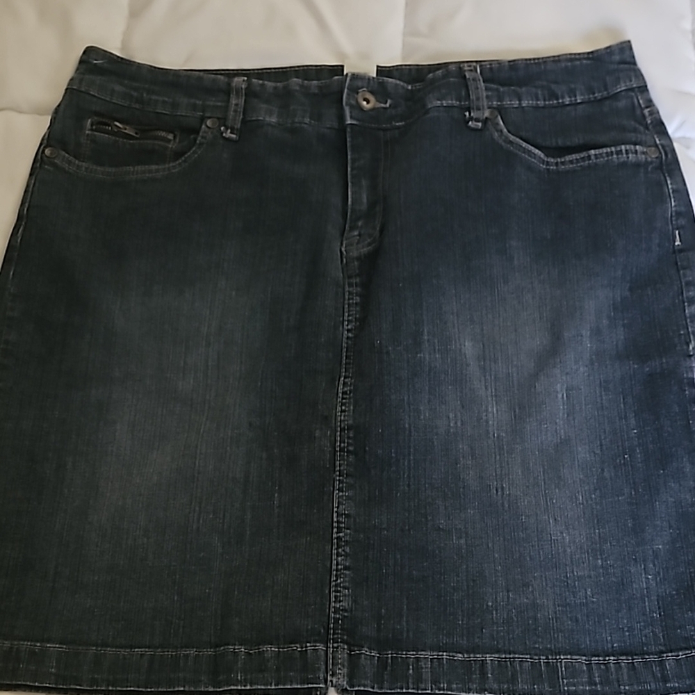 Sonoma Denim Mini Skirt Size 16